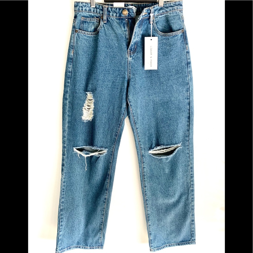 Boyfriend style jeans